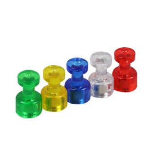 Puntine magnetiche, ø = 10 mm, 10 pezzi in set 