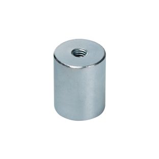 Magneti cilindrici con base con filettatura interna 