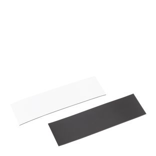 Etichette magnetiche cancellabili a secco, strisce magnetiche 30 x 100 mm 