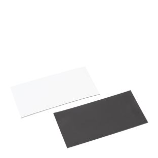 Etichette magnetiche cancellabili a secco, strisce magnetiche 50 x 100 mm 