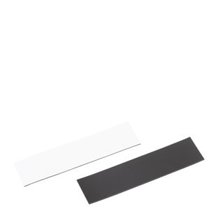 Etichette magnetiche cancellabili a secco, strisce magnetiche 20 x 80 mm 