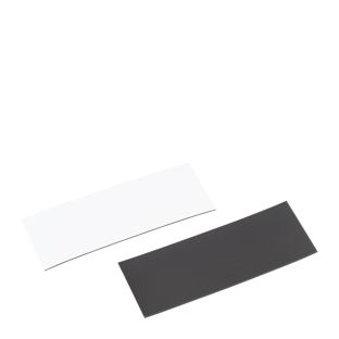 Etichette magnetiche cancellabili a secco, strisce magnetiche 30 x 80 mm 