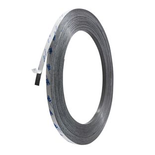 Nastro magnetico autoadesivo, forte 10 mm | 1 mm | 30 m