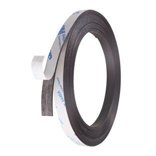 Nastro magnetico autoadesivo, forte 10 mm | 1 mm | 5 m