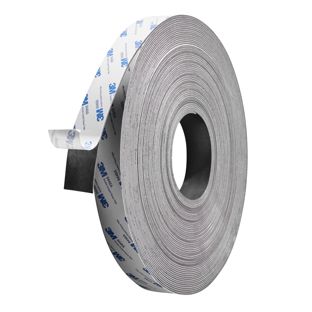 Nastro magnetico autoadesivo, forte 30 mm | 1 mm | 30 m