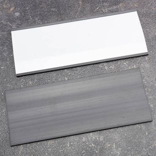Supporto per etichette, profilo a C, magnetico, sezioni 60 mm | 180 mm | 