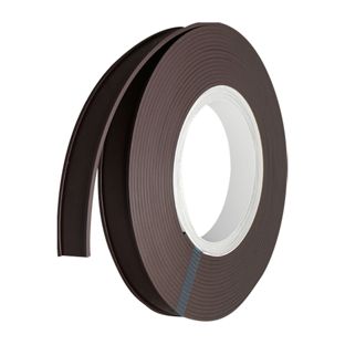 Supporto per etichette, profilo a C, magnetico, su rotolo 30 mm | incl. carta per inserti e foglio protettivo  | 10 m