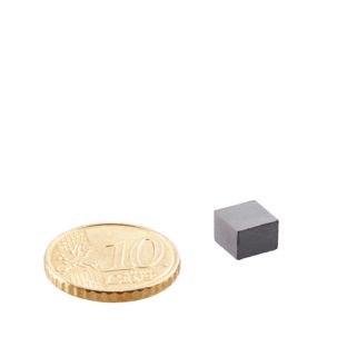 Blocchetto magnetico in ferrite, Y35 7 x 7 mm  | 5 mm