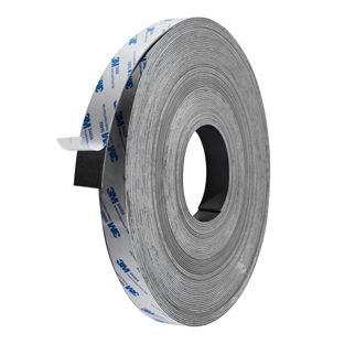 Nastro magnetico autoadesivo, forte 30 mm | 30 m | 1,5 mm