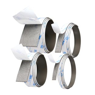 Nastro magnetico al neodimio, autoadesivo, extra forte 