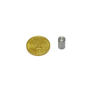 Magneti cilindrici con base con alloggiamento liscio 6 mm