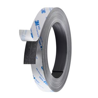 Nastro magnetico autoadesivo, forte 20 mm | 1.5 mm | 5 m