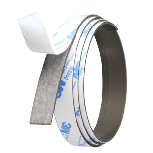 Nastro magnetico al neodimio, autoadesivo, extra forte 15 mm | 1.5 mm | 480 g/cm² | 1 m