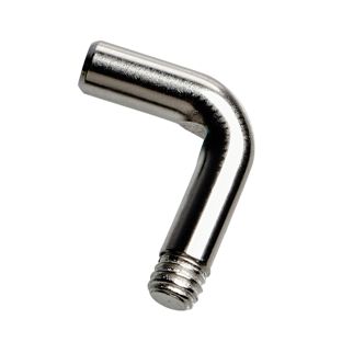 Ganci a L con filettatura M4, 17 x 14 mm 