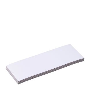Etichette magnetiche scrivibili 30 x 80 mm  | bianco 