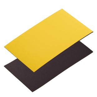Etichette magnetiche scrivibili 50 x 80 mm  | giallo
 