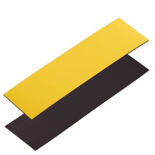 Etichette magnetiche scrivibili 30 x 100 mm  | giallo
 