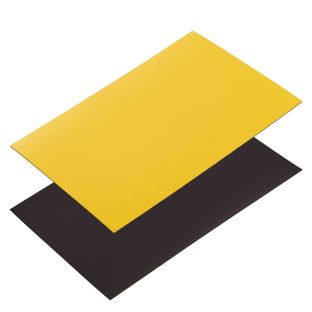 Etichette magnetiche scrivibili 100 x 150 mm  | giallo
 