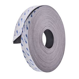 Nastro magnetico autoadesivo, forte 40 mm | 30 m | 2 mm