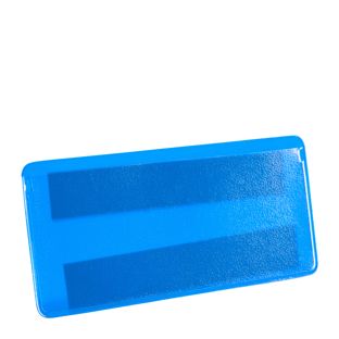 Buste magnetiche porta etichette 110 x 50 mm  | blu 