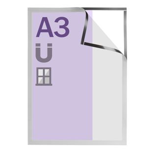Cornice magnetica A3 Window Frame argento 