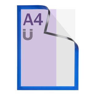 Cornice magnetica A4, magnetica blu 