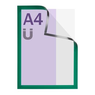 Cornice magnetica A4, magnetica verde 