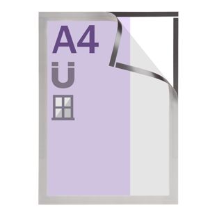 Cornice magnetica A4 Window Frame argento 