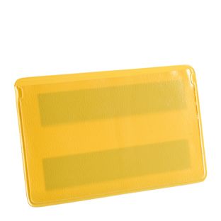 Buste magnetiche porta etichette 100 x 60 mm  | giallo
 