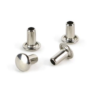 Rivetti per macchine 4 / 8 x 8, nichelato 