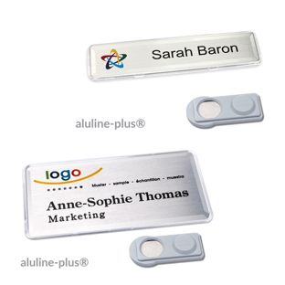 Targhette portanome aluline-plus® magnetiche 