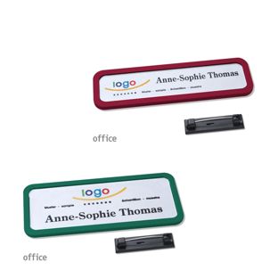 Targhette portanomi spilla OFFICE 