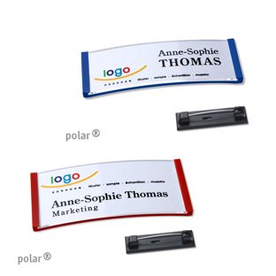 Targhette portanomi spilla polar® 