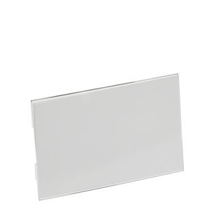 Targhette portanome Acryl CLEAR magnetiche 90 x 55 mm 