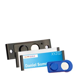 Targhette portanome FORUM magnetiche null | 63 x 22 mm