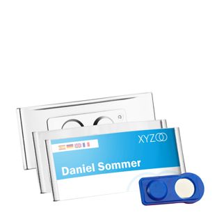 Targhette portanome FORUM magnetiche null | 75 x 32 mm