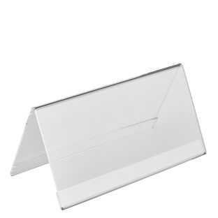 Portanome da tavolo, acrilico formato orizzontale | 200 x 100 mm