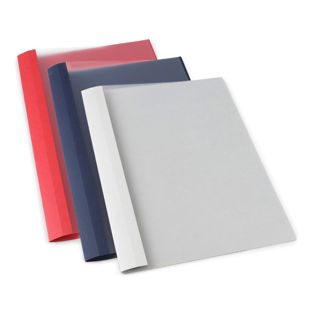 Cartellina per rilegatura con occhielli A4, struttura in lino 