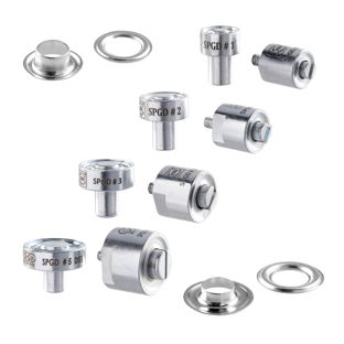 Attrezzi per pressa per occhielli TEP-1 e TEP-3 