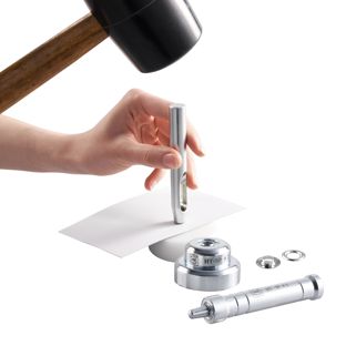 Punzone ad impatto, kit occhielli per teloni 