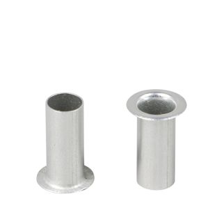 Occhielli a scatto, 100 - 130 fogli, argento 14 mm