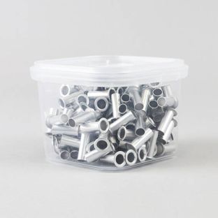 Occhielli a scatto, 2 - 30 fogli, argento 4.5 mm