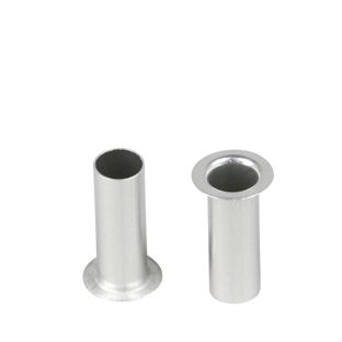 Occhielli a scatto, 130 - 160 fogli, argento 17 mm