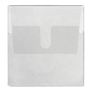 Tasche porta CD con patta di chiusura da inserire, autoadesivo, trasparente 