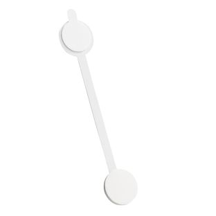 Wobbler per scaffale, metallo, 90 mm, rimovibile senza lasciare residuo, permanente 