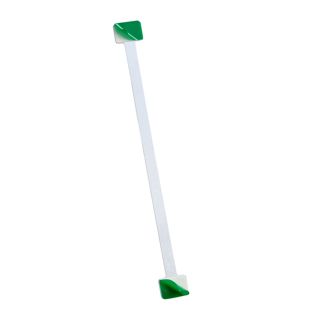 Wobbler per scaffale, alluminio, 195 mm, permanente 