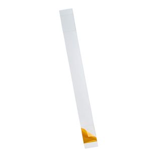 Wobbler per scaffale, plastica, 150 mm, rimovibile, foglio di 10 unità 