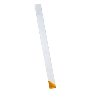 Wobbler per scaffale, plastica, 200 mm, rimovibile, foglio di 10 unità 