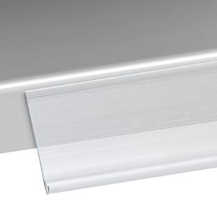 Profilo portaprezzi DBR autoadesivo 39 mm | 54 mm | trasparente  | per incollare (nastro adesivo standard) 