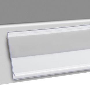 Profilo portaprezzi DBR autoadesivo per incollare (nastro in schiuma) | 26 mm | null | 1.000 mm